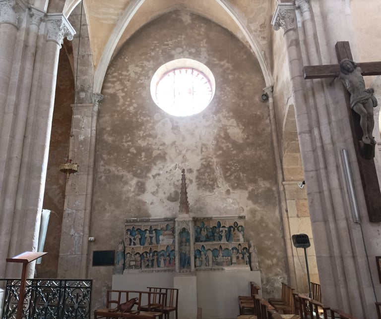 14C altar piece Le caylar