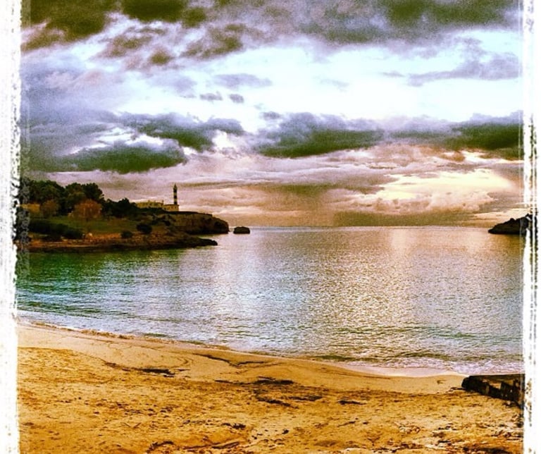 FOTO DE PORTOCOLOM, EN INVIERNO