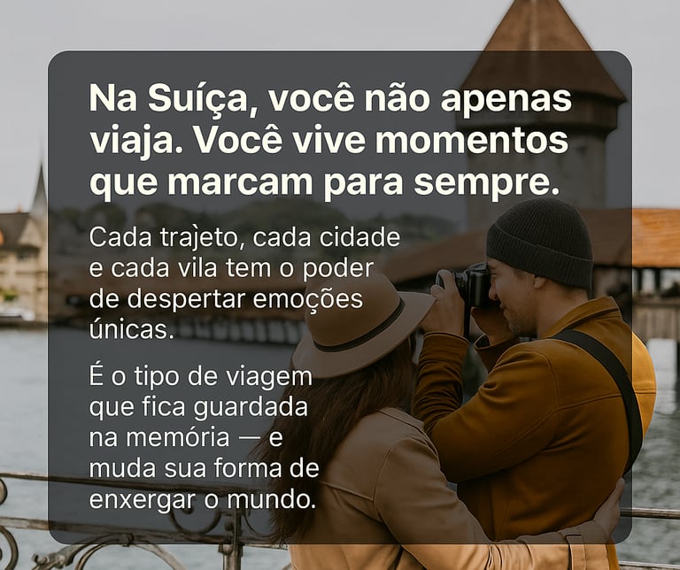 casal em passeio em lucerna com a Easy-driver