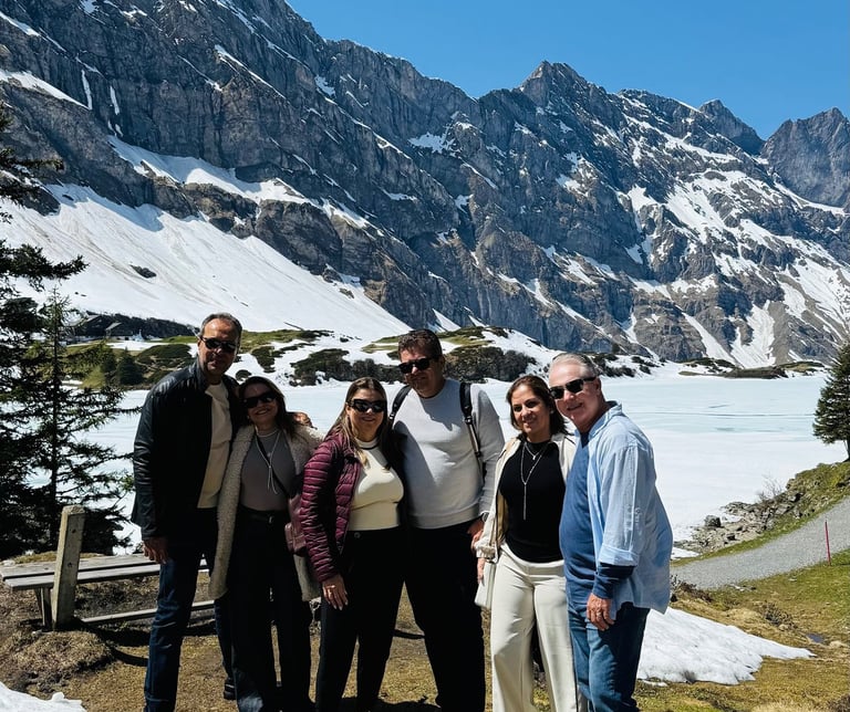 Passeio aos Alpes Suíços Monte Titlis com guia em portugues