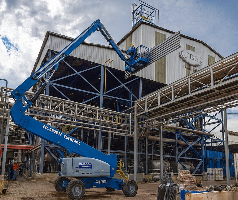 Montagem industrial na JBS