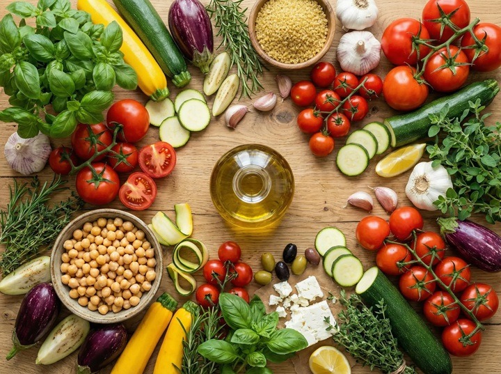 Ingredients of Mediterranean Recipes