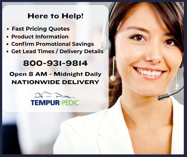 tempur-pedic customer support