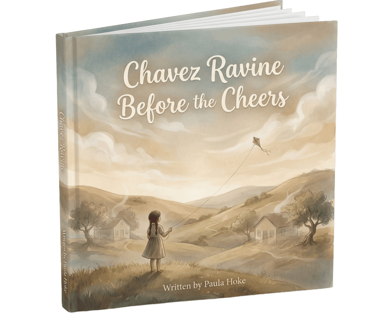 Chavez Ravine Before the Cheers, by Paula Hoke, 3d book