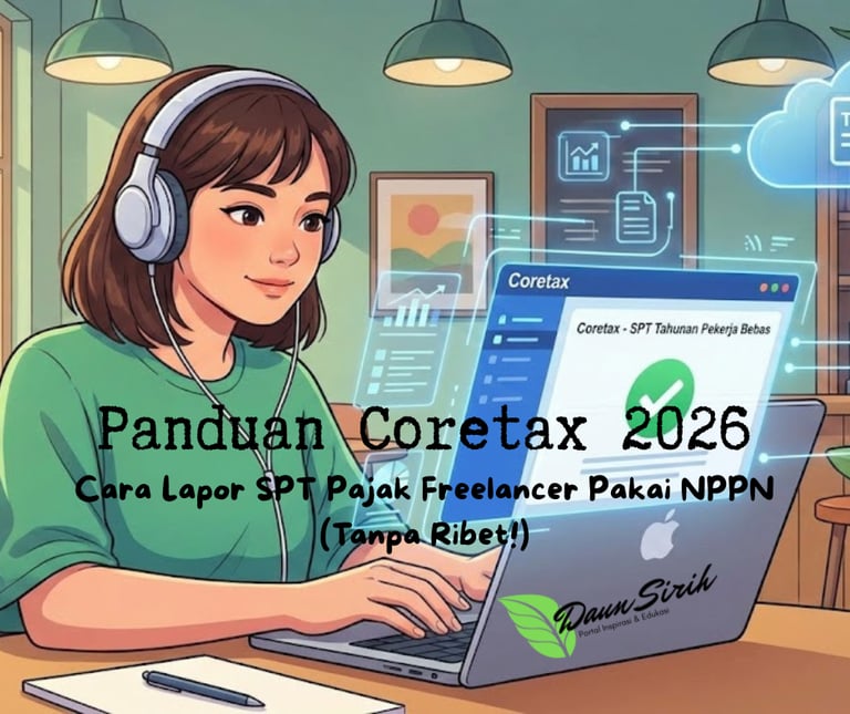 Cara Lapor SPT Pajak Freelancer Pakai NPPN