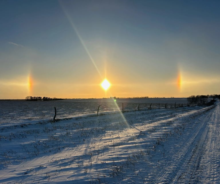 üç güneş doğa üstü