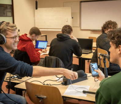 Gezonde school podcast opnames, Maarten Dallinga - Blckbrd