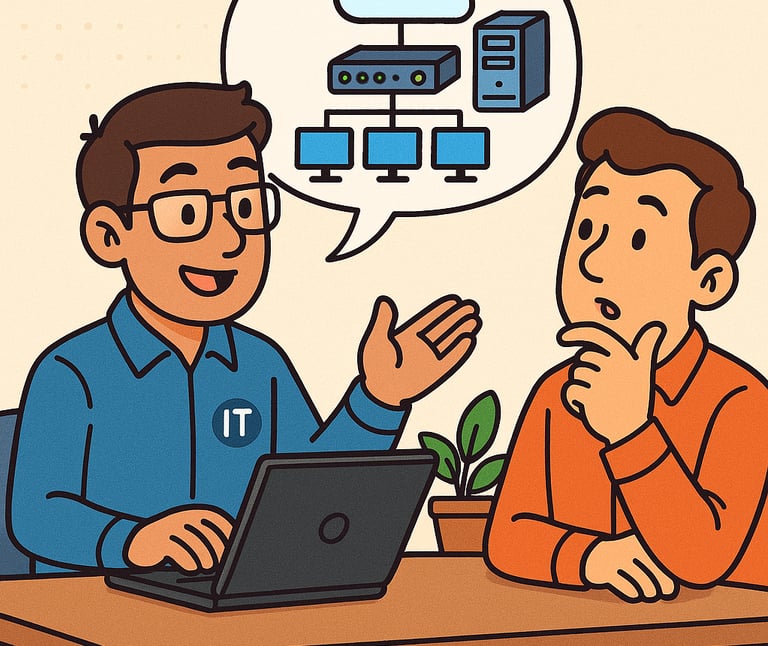 Tư vấn triển khai hạ tầng mạng, máy chủ