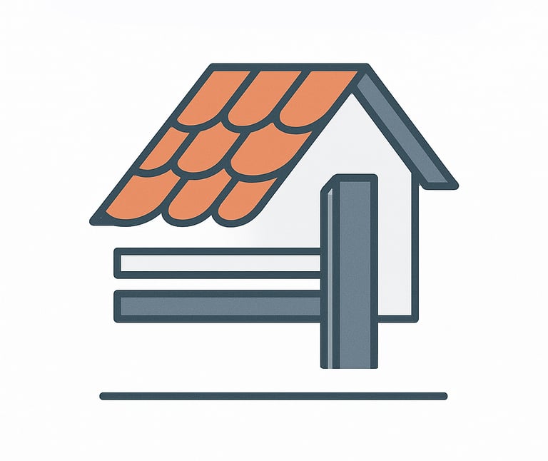 Estimate roof tiles, felt, battens, and other roofing materials. | Nour Nagy