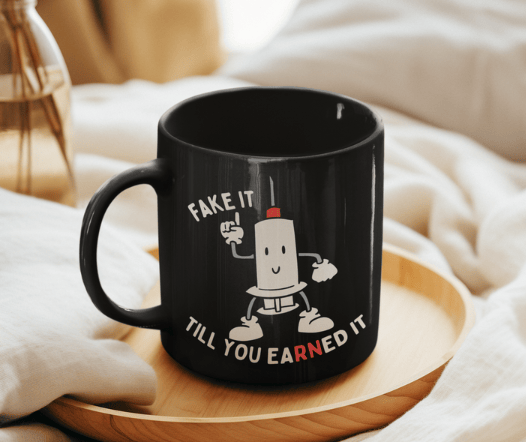 earned it mug
