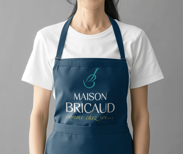 Logo - Identité visuelle - Laurent Bricaud - Restaurant Maison Bricaud- Amy Atelier Graphique