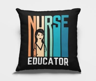 Throw Educator Throw Pillow