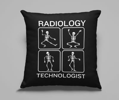 Rad Tech Throw Pillow