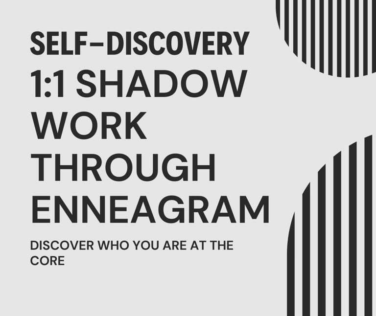 Promo of LVF's self-discovery 1:! shadow work through enneagram with LVF package.
