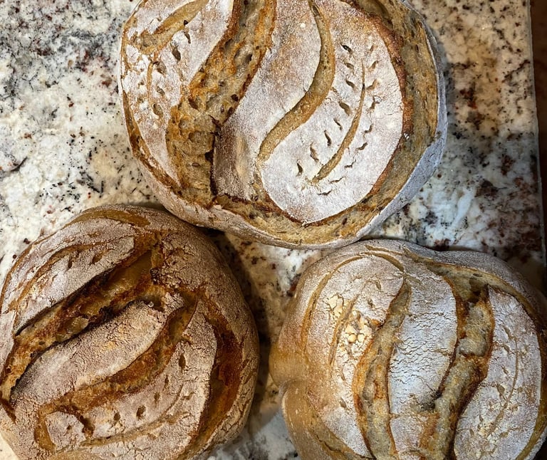 Fresh Artisan sour dough bread