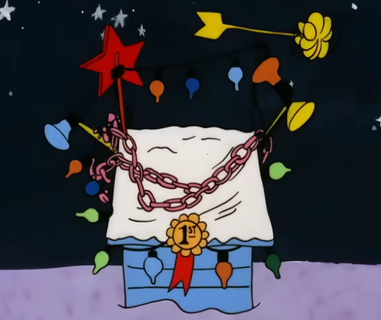 Snoopy's House: Celebrating that Corporate, Commercial Spirit