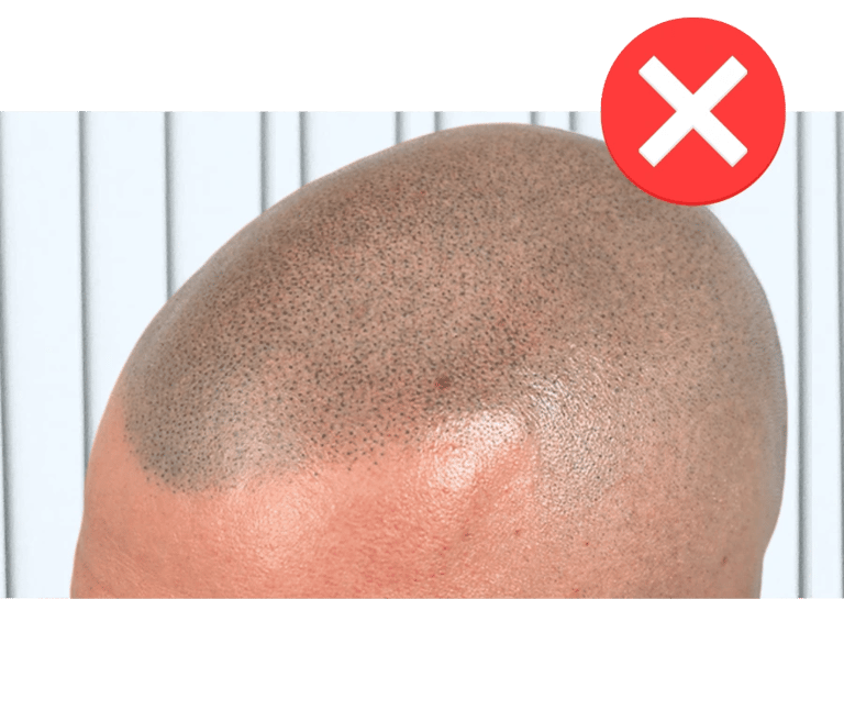 tatuaggio capelli tecnica sbagliata