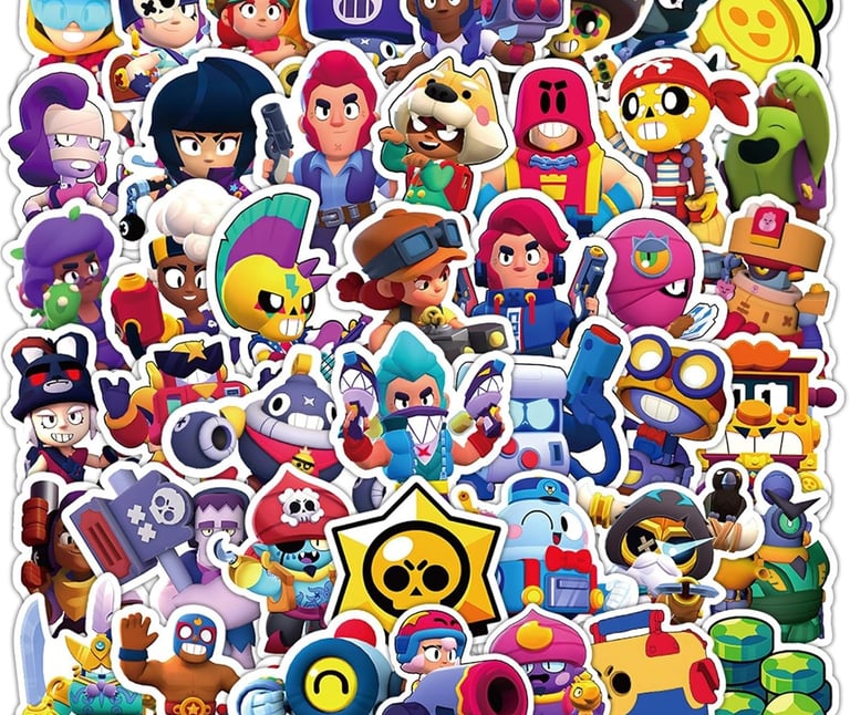 pegatinas brawl stars