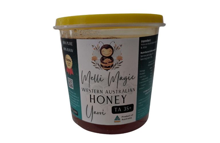 Yarri Western Australian raw honey certified TA 35+