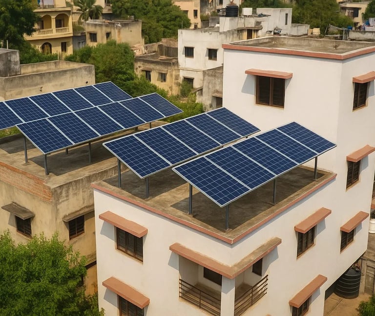“Shyam Solar Energy client solar project Gujarat”