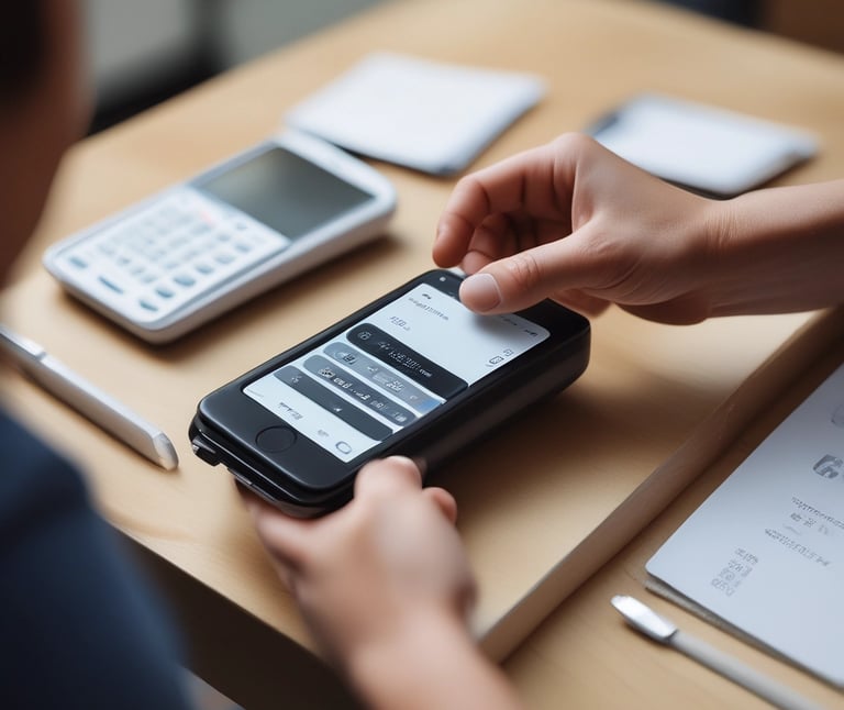 A friendly support agent wearing a headset, smiling and ready to assist gamers and tech lovers.