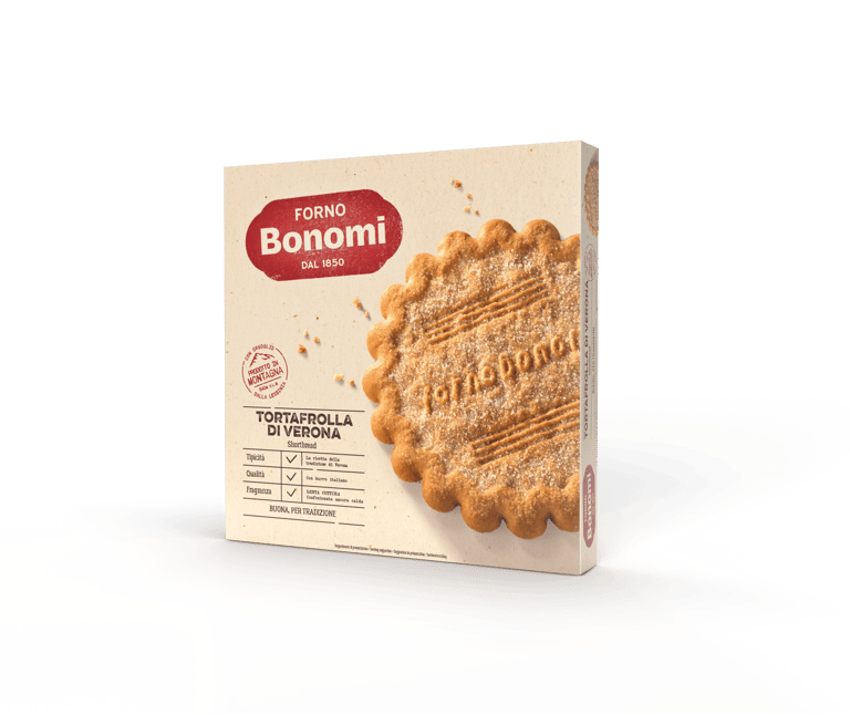 Confezione della Torta Frolla di Verona Forno Bonomi