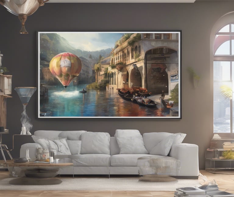 Bright living room with modern inventory