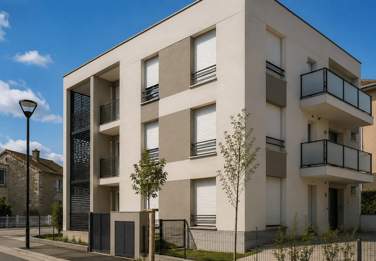 Isolation thermique extérieure pour bâtiment collectif