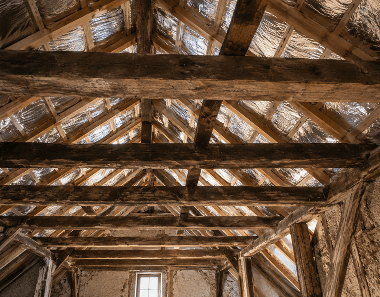 Rénovation et traitement de charpente ancienne
