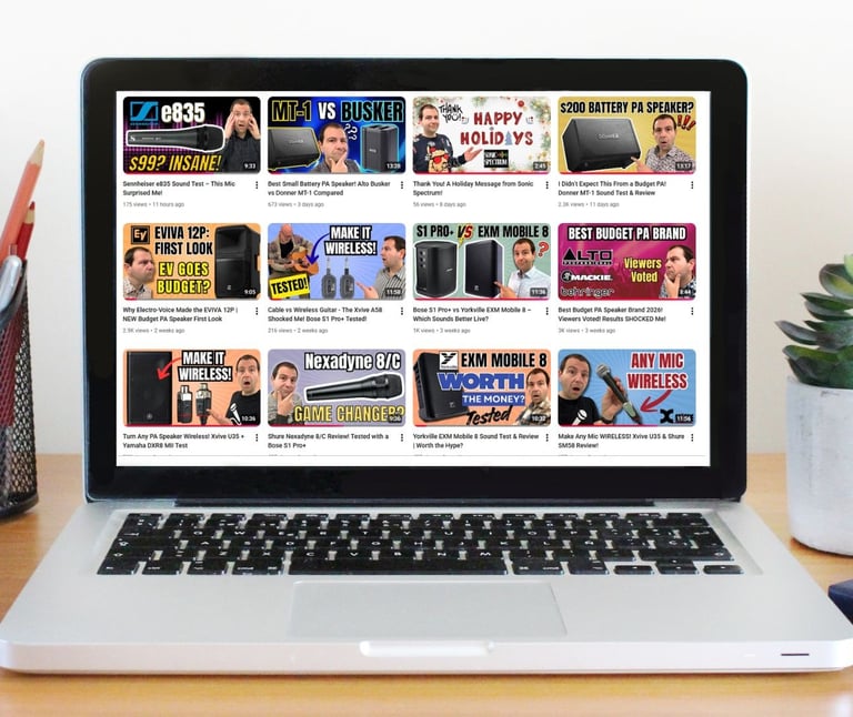 Sonic Spectrum Videos