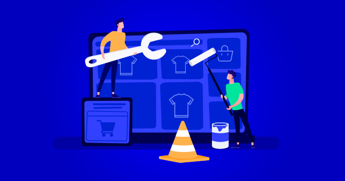 Back-end eCommerce website development