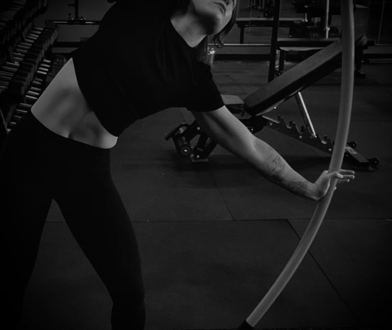 Personal Trainer using a mobility tool in Fort Collins