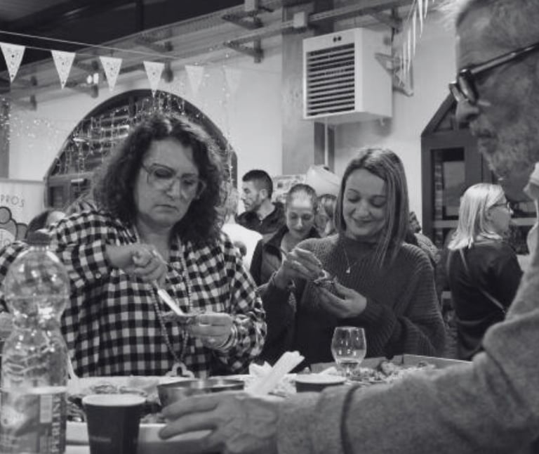 Cocktail dînatoire à l'afterwork des pros de sto aux halles de gameville
