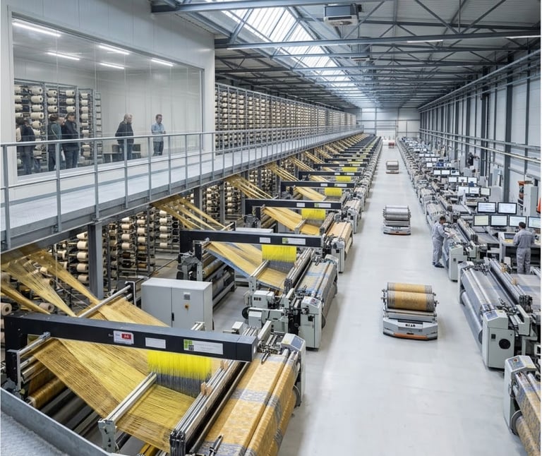 Top EU–APAC / China strategic sourcing: Site visit to highend automated textile machinery site