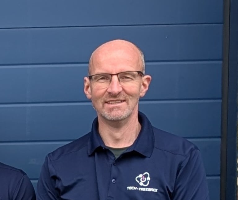 Portrait of Simon Holroyd, Logistics Manager