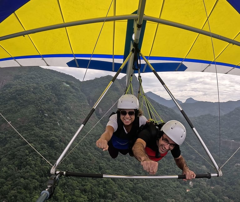 Logo após a decolagem ! aproveitando o voo!