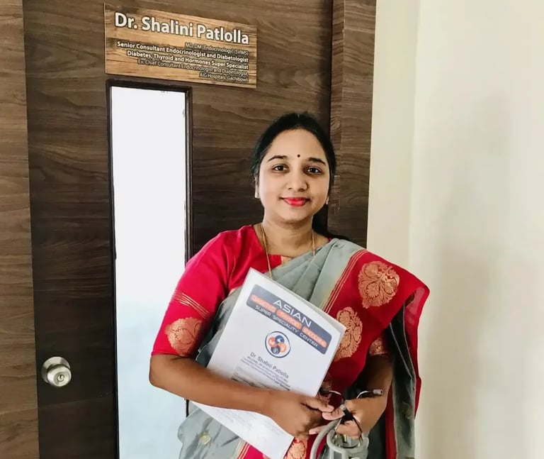 dr.shalini best diabetes doctor in hyderabad