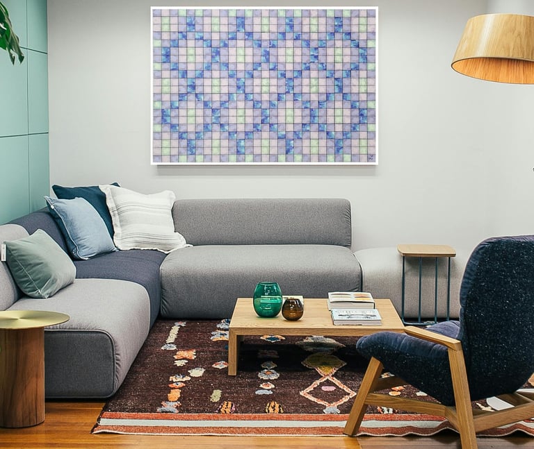 Composicion 827,en el salon