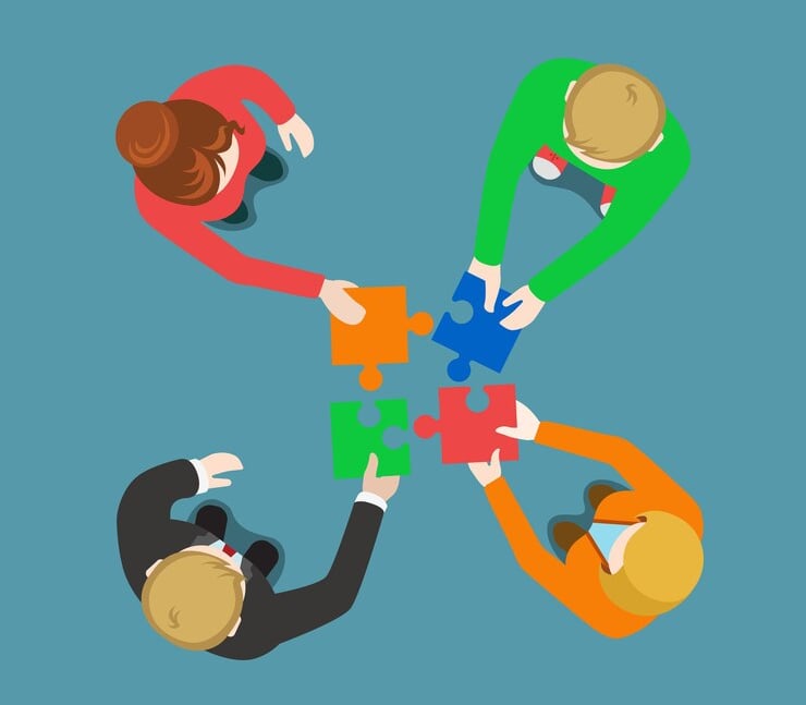 Business-teamwork. Designed by Freepik