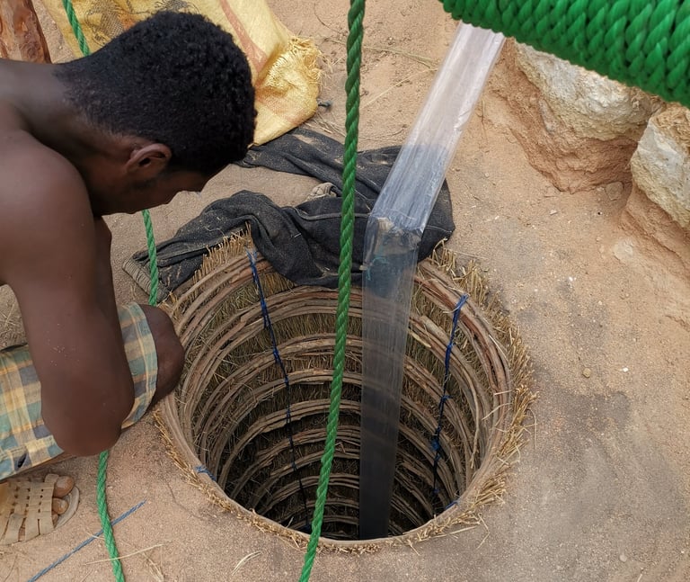 artisanal sapphire mine in madagascar