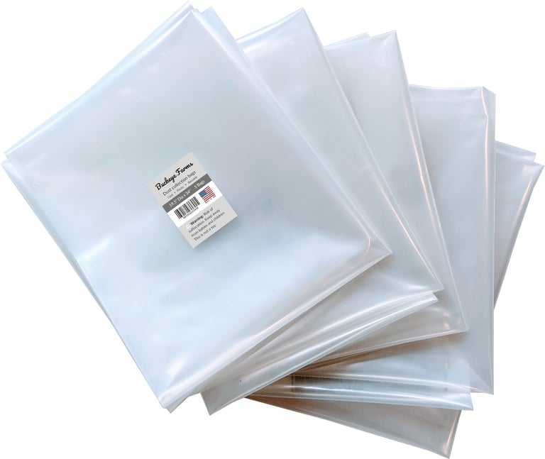 Shop Fox dust collector bags - 5 pack