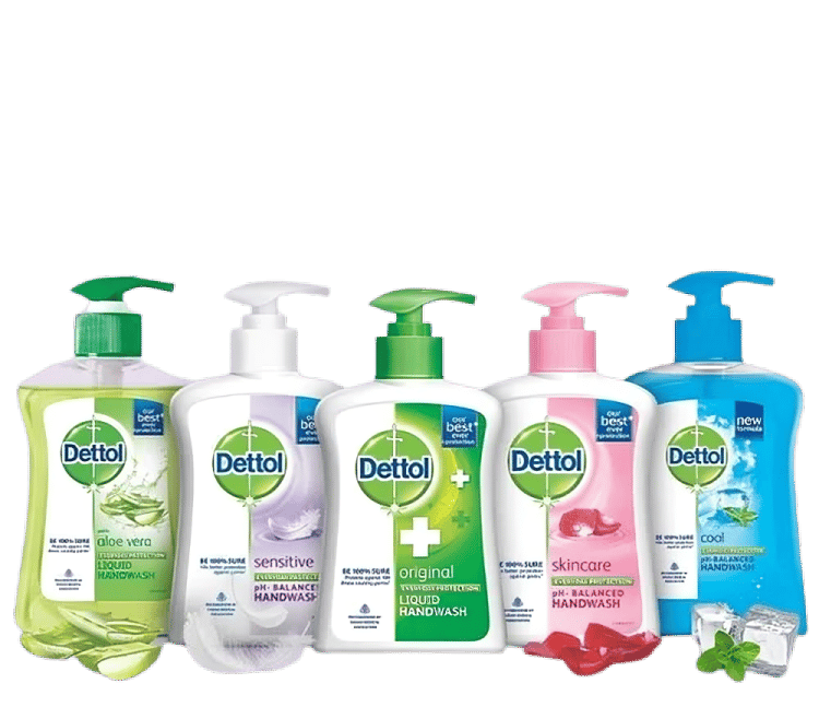 bottle of hand wash, housekeeping products 