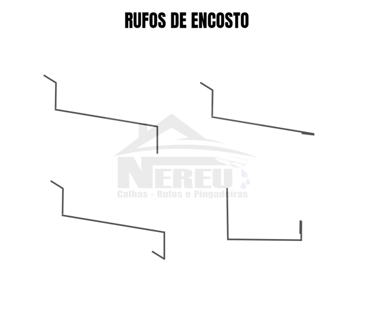 modelos de rufos de encosto