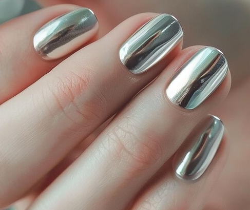Chrome nails
