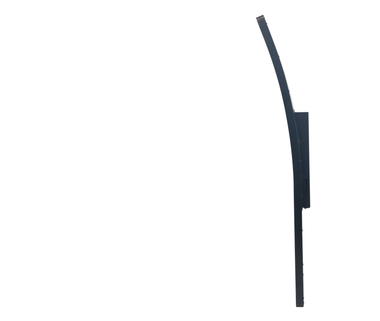 the 4 k j curved touch screen for casino and gaming