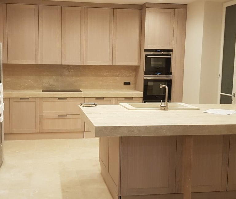 Kitchen Travertine Tile