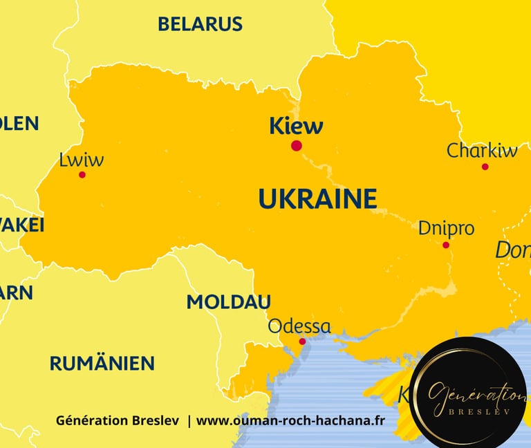 Voyage à Ouman en temps de guerre - Association Génération Breslev