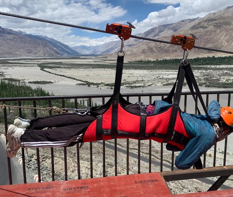Superman Zipline Manufacture