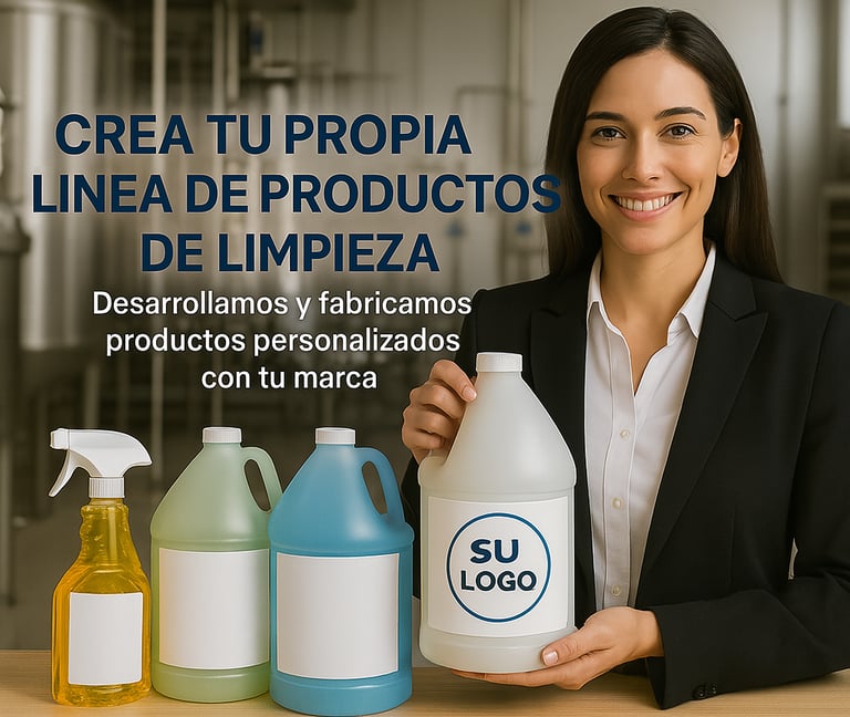 marca blanca productos de limpieza