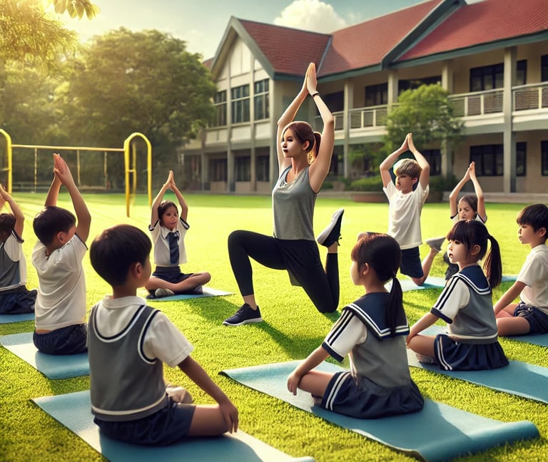 Best personal fitness coach in Madhapur for fat loss results Meditation and yoga therapy session in 